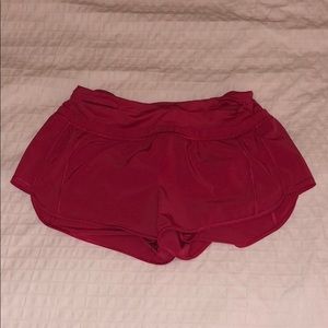Hot Pink Lululemon shorts